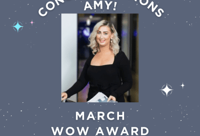 The WOW! Awards – March Winner