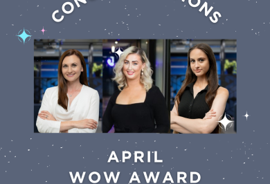 The WOW! Awards – April Winners
